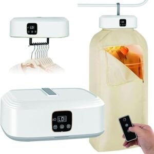 secadora eléctrica portátil con temporizador