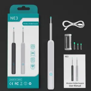 otoscopio limpiador de oídos