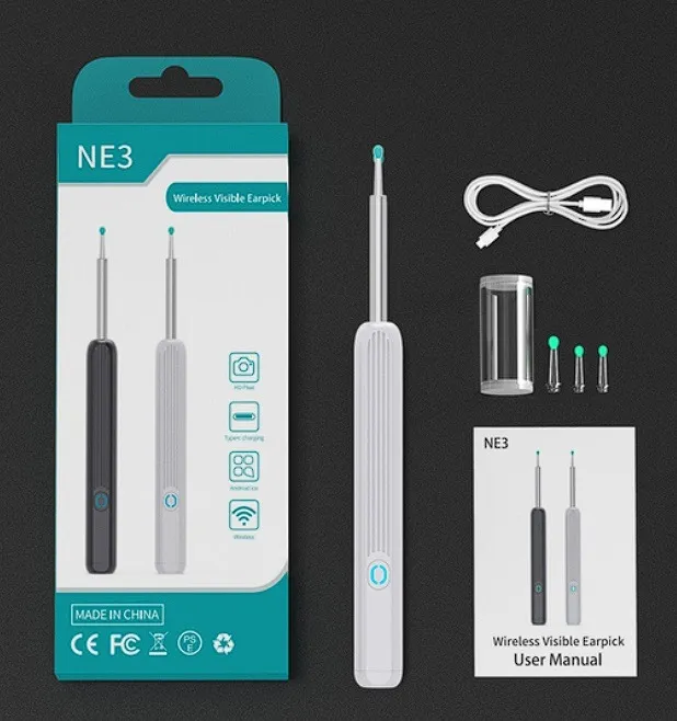 otoscopio limpiador de oídos otoscopio limpiador de oídos