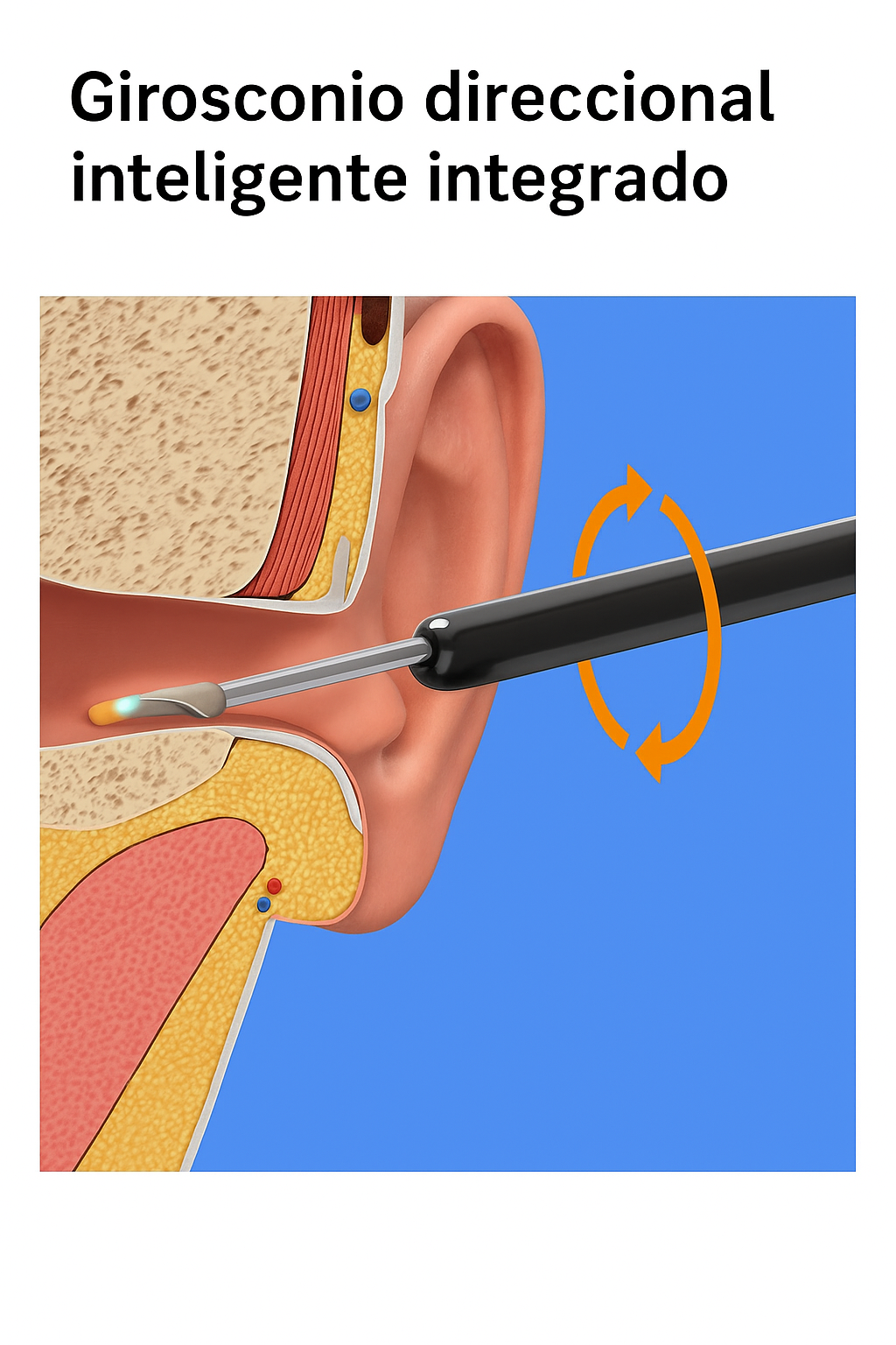 otoscopio limpiador de oídos otoscopio limpiador de oídos